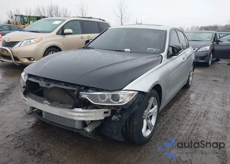 2013 BMW 320I xDrive z USA, uszkodzony, nr VIN WBA3C3C5XDF980284